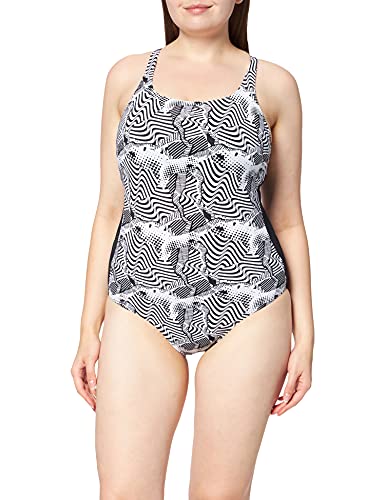 Arena Damen Bodylift Badeanzug Viola C-Cup, Black-Black, 42 von ARENA