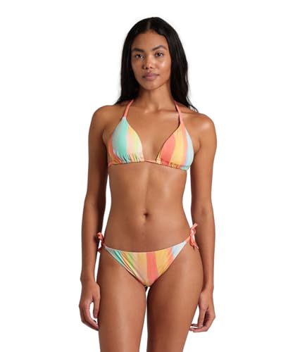 Arena Damen Women's Water Print String Triangle Bikini, Multistripes, XL EU von ARENA