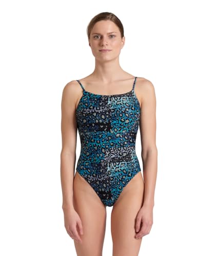 Arena Damen Women's Water Print One Piece Swimsuit, Animalier, S EU von ARENA