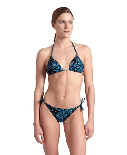 Arena Damen Women's Water Print String Triangle Bikini, Animalier, M EU von ARENA