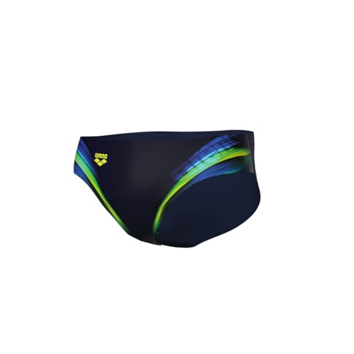 Arena Herren Mens Breath Swim Briefs, Navy-Multi, 4 EU von ARENA