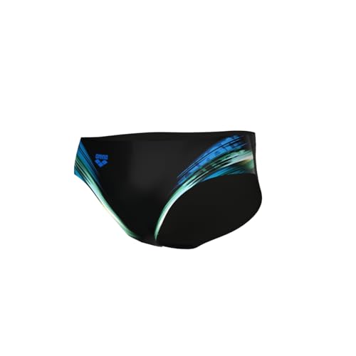 Arena Herren Mens Breath Swim Briefs, Black-Multi, 4 EU Arena Herren Mens Breath Swim Briefs, Black-Multi, 4 EU von ARENA