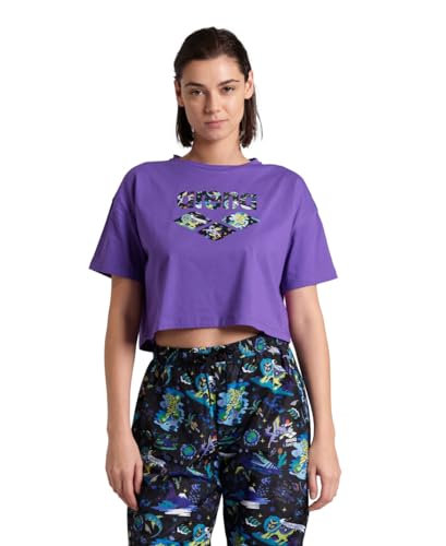 Arena Fun Planet Capsule Kollektion Damen Crop Shirt Arena Fun Planet Capsule Kollektion Damen Crop Shirt von ARENA