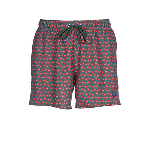 Arena Herren Beach Shorts Jimbaran Beachshort, Wood Green red, XXL von ARENA