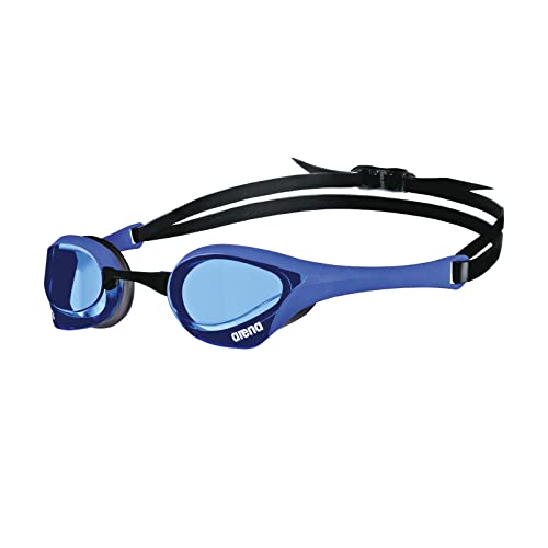 arena Cobra Ultra Swipe Unisex-Wettkampfbrille für Erwachsene, Schwimmbrille mit Gebogenen Gläsern, Anti-Beschlag, UV-Schutz, 5 Austauschbare Nasenstege, Blue-Blue-Black arena Cobra Ultra Swipe Unisex-Wettkampfbrille für Erwachsene, Schwimmbrille mit Gebogenen Gläsern, Anti-Beschlag, UV-Schutz, 5 Austauschbare Nasenstege, Blue-Blue-Black von ARENA