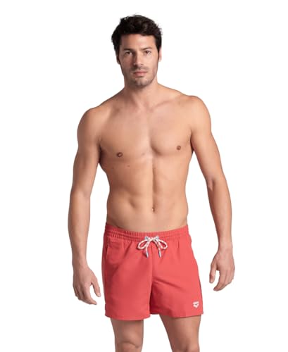 Arena Herren Mens Pro_File Beach Short Logo Swim Trunks, Astro Red-White, XL EU von ARENA