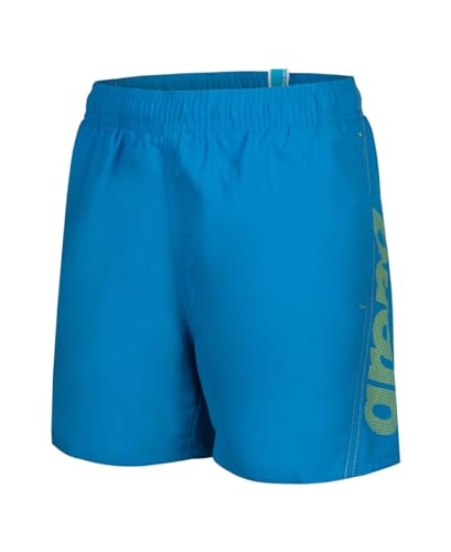 Arena Jungen Fundamentals Logo Jr Boxer Swim Trunks, Blue Lake-Soft Green, 140 EU von ARENA