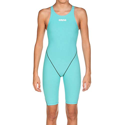 Arena Mädchen Pwskin Badeanzug, Aquamarine, 128 von ARENA