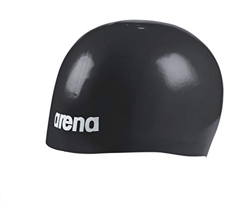 Arena Uni Molded Pro II USA Badekappe für Erwachsene, Bequeme Enge Passform, Pooltraining und Rennschwimmzubehör, Schwarz, Einheitsgröße Arena Uni Molded Pro II USA Badekappe für Erwachsene, Bequeme Enge Passform, Pooltraining und Rennschwimmzubehör, Schwarz, Einheitsgröße von ARENA
