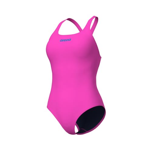 ARENA Damen Women's Team Pro Solid One Piece Swimsuit, Shocking Pink-blue River, 40 EU ARENA Damen Women's Team Pro Solid One Piece Swimsuit, Shocking Pink-blue River, 40 EU von ARENA