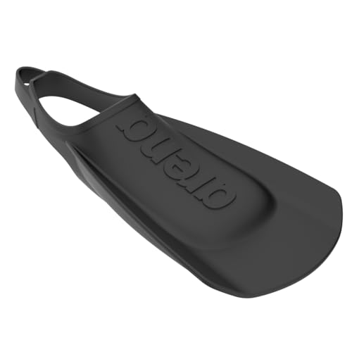 Arena Schwimmflossen für Erwachsene, Unisex, für Erwachsene, bequem, leicht, für Damen und Herren, Silikon, Kurze Klinge, offene Ferse, Schwarz, Größe 46-46 Arena Schwimmflossen für Erwachsene, Unisex, für Erwachsene, bequem, leicht, für Damen und Herren, Silikon, Kurze Klinge, offene Ferse, Schwarz, Größe 46-46 von ARENA