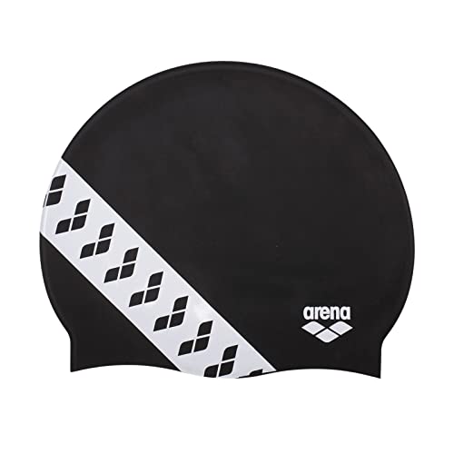Arena Team Stripe Cap, für Erwachsene Einheitsgröße Schwarz (Black) von ARENA