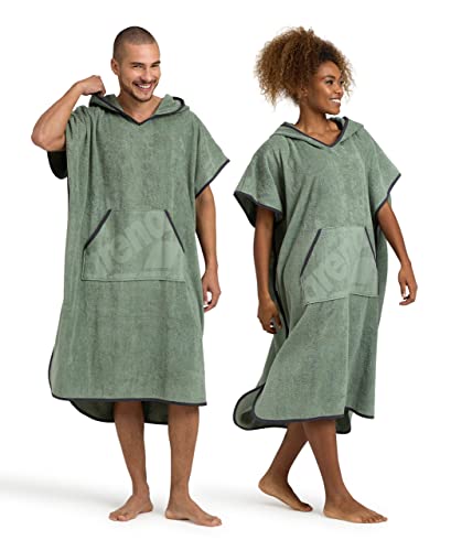 Arena Unisex Hooded Poncho Bademäntel, Jade, M Arena Unisex Hooded Poncho Bademäntel, Jade, M von ARENA