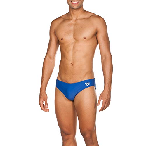 arena Dynamo Herren Badehose, Strand- und Pool-Badehose, Schnelltrocknendes MaxFit Material, Chlor- und Salzbeständig, UV-Schutz 50+, Vorderseite Teilweise Gefüttert, 46 von ARENA