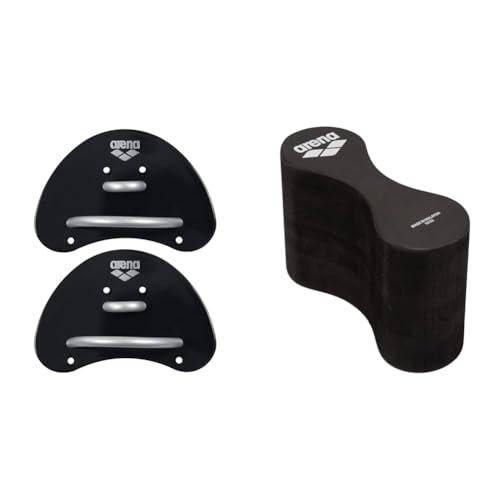 arena Finger Paddle Elite Handpaddel & Unisex-Adult FREEFLOW PULLBUOY II Trainings Ausrüstung, Black, Einheitsgröße arena Finger Paddle Elite Handpaddel & Unisex-Adult FREEFLOW PULLBUOY II Trainings Ausrüstung, Black, Einheitsgröße von ARENA