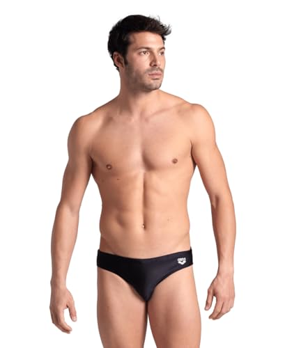 ARENA Herren Santamarias Swim Briefs, Black-white, 44 EU von ARENA