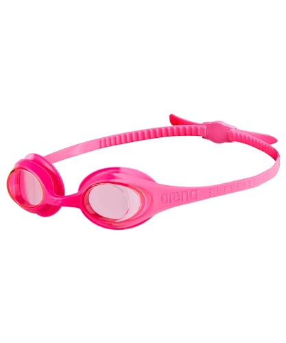 arena Spider Kids Anti-Fog Schwimmbrille für Kinder, Kinder-Schwimmbrille mit UV-Schutz, Selbstjustierender Nasensteg, Hypoallergenische Silikon Dichtungen von ARENA