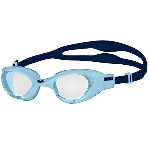 arena The One Junior Anti-Fog Schwimmbrille für Kinder, Schwimmbrille mit Breiten Gläsern, UV-Schutz, Selbstjustierender Nasensteg, Orbit-Proof Dichtungen von ARENA