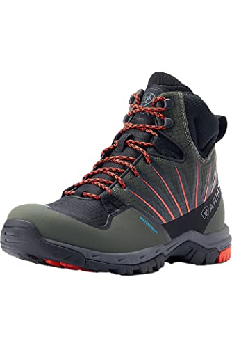 ARIAT 2023 Mens Skyline Solaris wasserdichte Stiefel 10044577 - Wald/Orange Footwear UK Size - UK 9.5 ARIAT 2023 Mens Skyline Solaris wasserdichte Stiefel 10044577 - Wald/Orange Footwear UK Size - UK 9.5 von ARIAT
