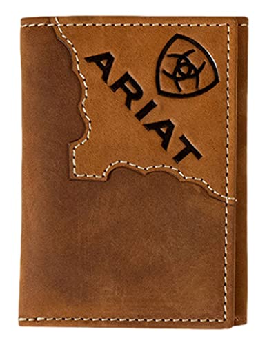 ARIAT Western-Geldb rse f r Herren, dreifach gefaltet, schmale Passform, zweifarbig, Mittelbraun A3552744, Mittelbraun, Einheitsgr e ARIAT Western-Geldb rse f r Herren, dreifach gefaltet, schmale Passform, zweifarbig, Mittelbraun A3552744, Mittelbraun, Einheitsgr e von ARIAT