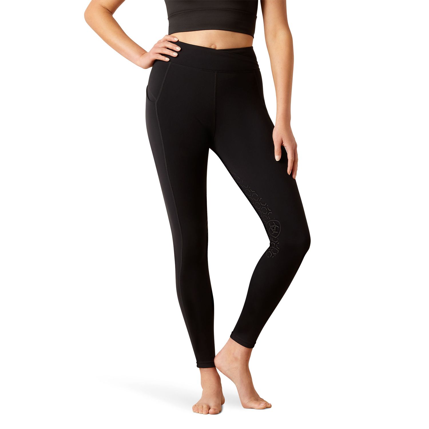 Ariat Avail High Waist Half Grip Reitleggings Damen von ARIAT