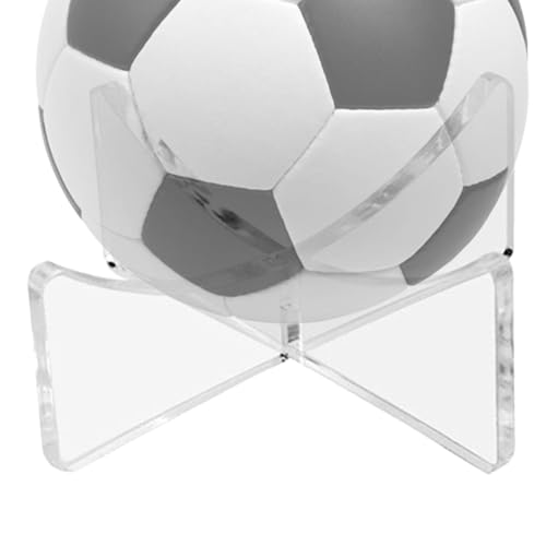 Fußball-Präsentationsständer – transparentes Golfball-Aufbewahrungsregal | Fußballständer | Fußball-Display | -Ständer Fußballständer Fußballständer Anti-Rutsch-Design für Fußball Fußball von ARIOU