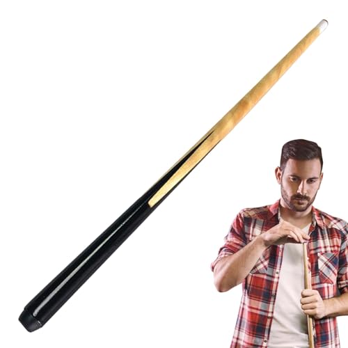 Kinder-Billard-Queue – 90 Cm Holz-Billard-Queue – Tragbarer Junior-Spieler, Schwarzer Pool-Queue | Wiederverwendbarer Billardqueue Shorty House Kinder-Billardqueues, Kinder-Queue-Stick, Snookerr Kinde von ARIOU