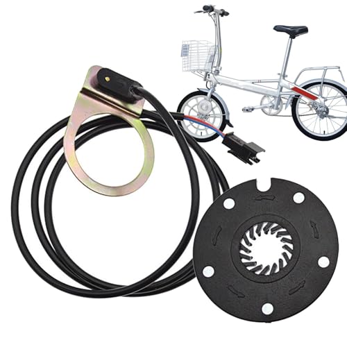 Power Pedal Assist Sensor – E Pedal Assist Sensor | Elektrischer Pedalassist-Sensor | Power Pedal Assist Sensor für Outdoor-Reiten, schwarzes Reitzubehör für Berge von ARIOU