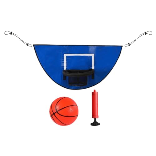 Trampolin Basketballkorb Befestigung - Trampolin Basketballständer, Pumpe enthalten - Basketballbrett, Hoop-Zubehör, Breakaway Felge zum Dunking von ARIOU