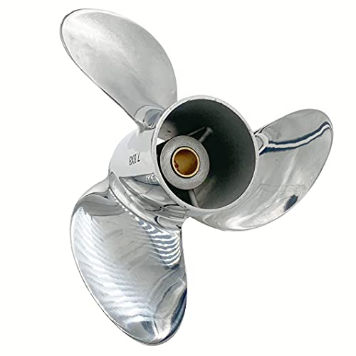 ARKDOZA Bootspropeller 7,8 x 8 passend für Tohatsu Außenborder 5HP-6HP 3 Klingen Edelstahl Prop SS 12 Zähne Propel RH OEM Nr.: 3R1B64514-2 7,8 x 8 ARKDOZA Bootspropeller 7,8 x 8 passend für Tohatsu Außenborder 5HP-6HP 3 Klingen Edelstahl Prop SS 12 Zähne Propel RH OEM Nr.: 3R1B64514-2 7,8 x 8 von ARKDOZA
