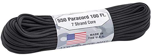 Atwood Rope 550 Paracord 4 mm - 30 m, Schwarz Atwood Rope 550 Paracord 4 mm - 30 m, Schwarz von ARM