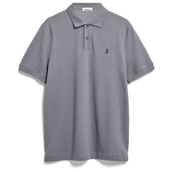 ARMEDANGELS - Fibraa - Polo-Shirt Gr L;M;S;XL;XXL grau;schwarz von ARMEDANGELS