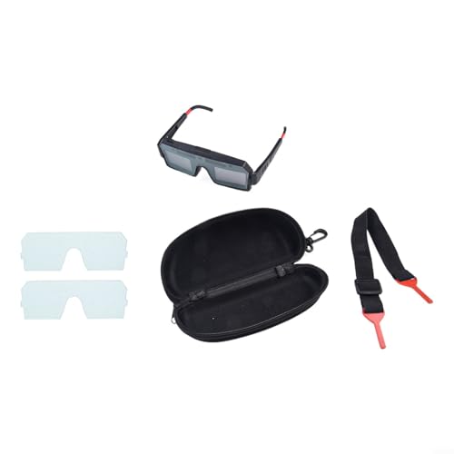 ARMYJY Schweißbrille mit verstellbarem Schirm, geeignet für verschiedene Schweißtechniken (B-Set) von ARMYJY