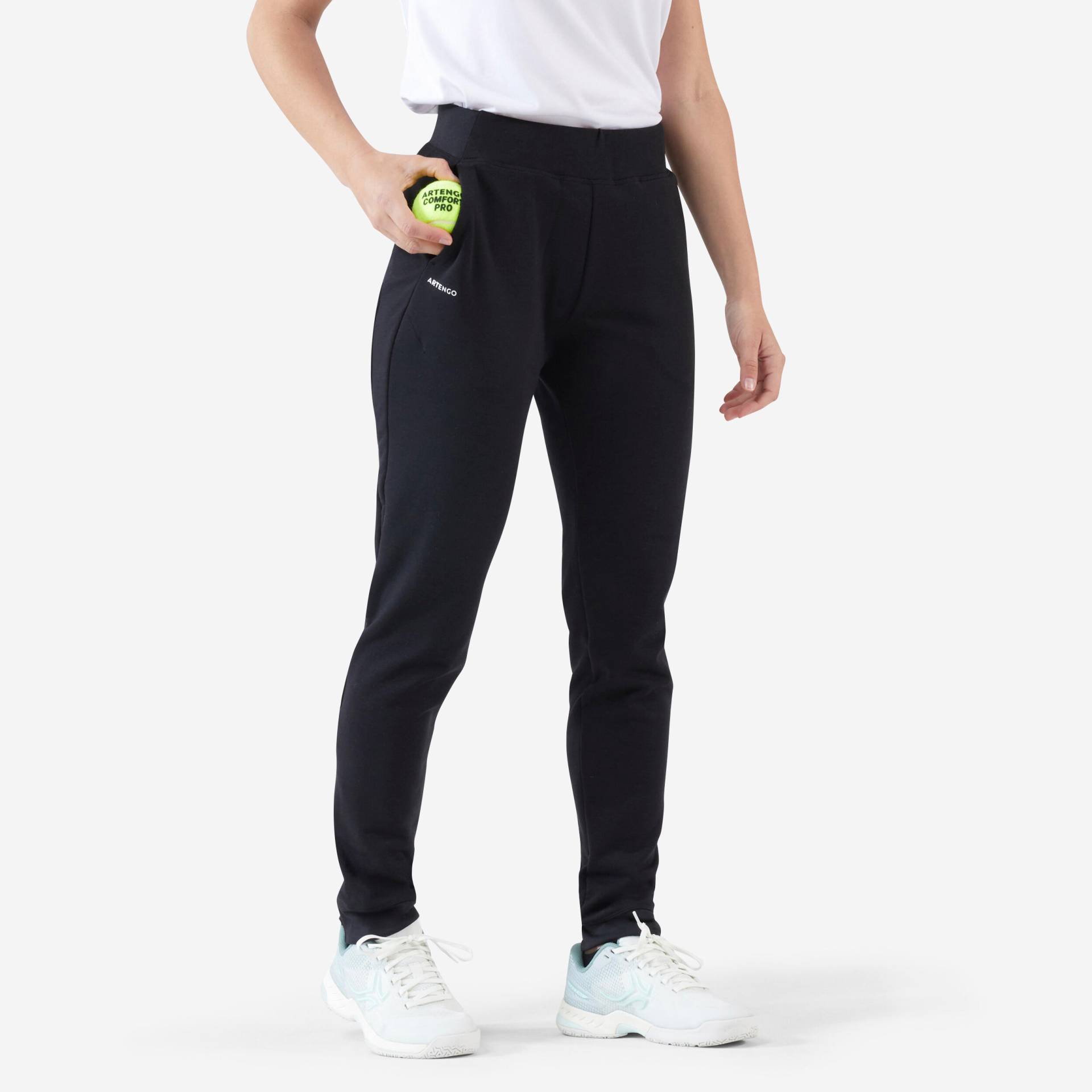 Damen Tennishose - Dry 900 schwarz Damen Tennishose - Dry 900 schwarz von ARTENGO