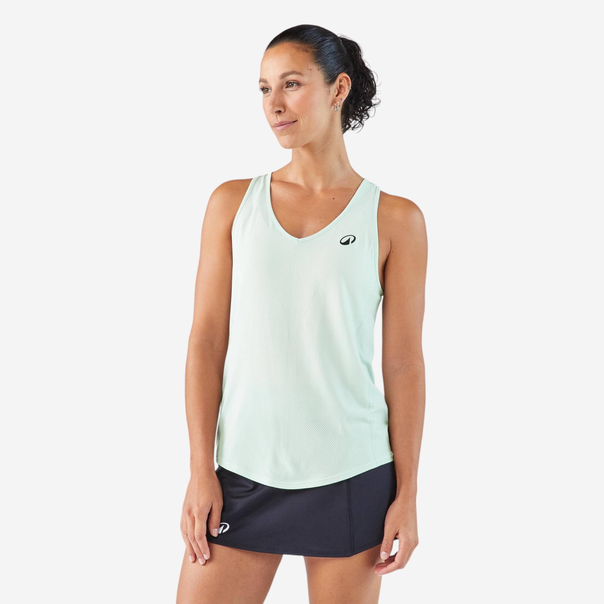 Damen Tennisshirt - TTK Light ärmellos hellgrün Damen Tennisshirt - TTK Light ärmellos hellgrün von KUIKMA