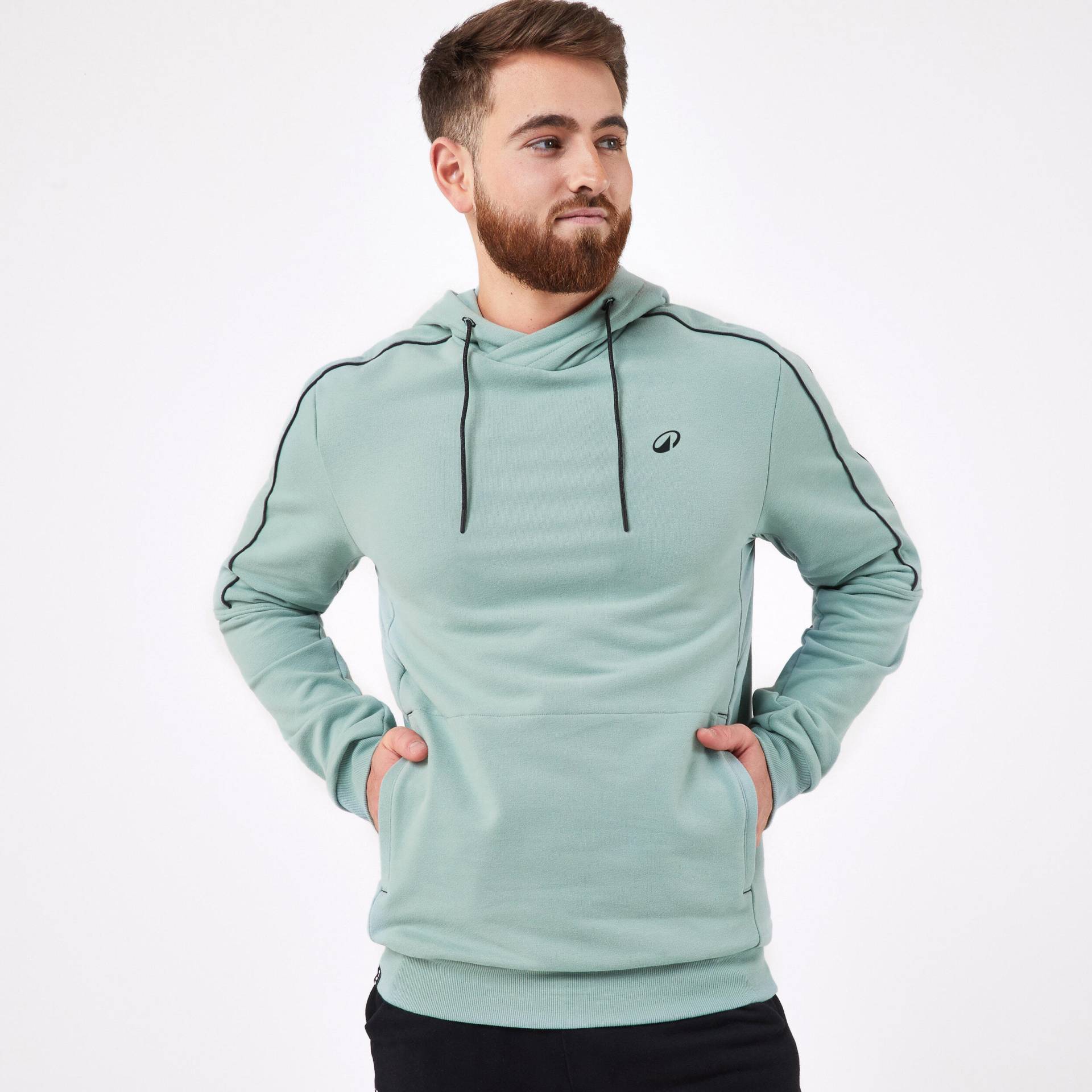 Herren Tennis Kapuzenpullover - Soft braun Herren Tennis Kapuzenpullover - Soft braun von ARTENGO
