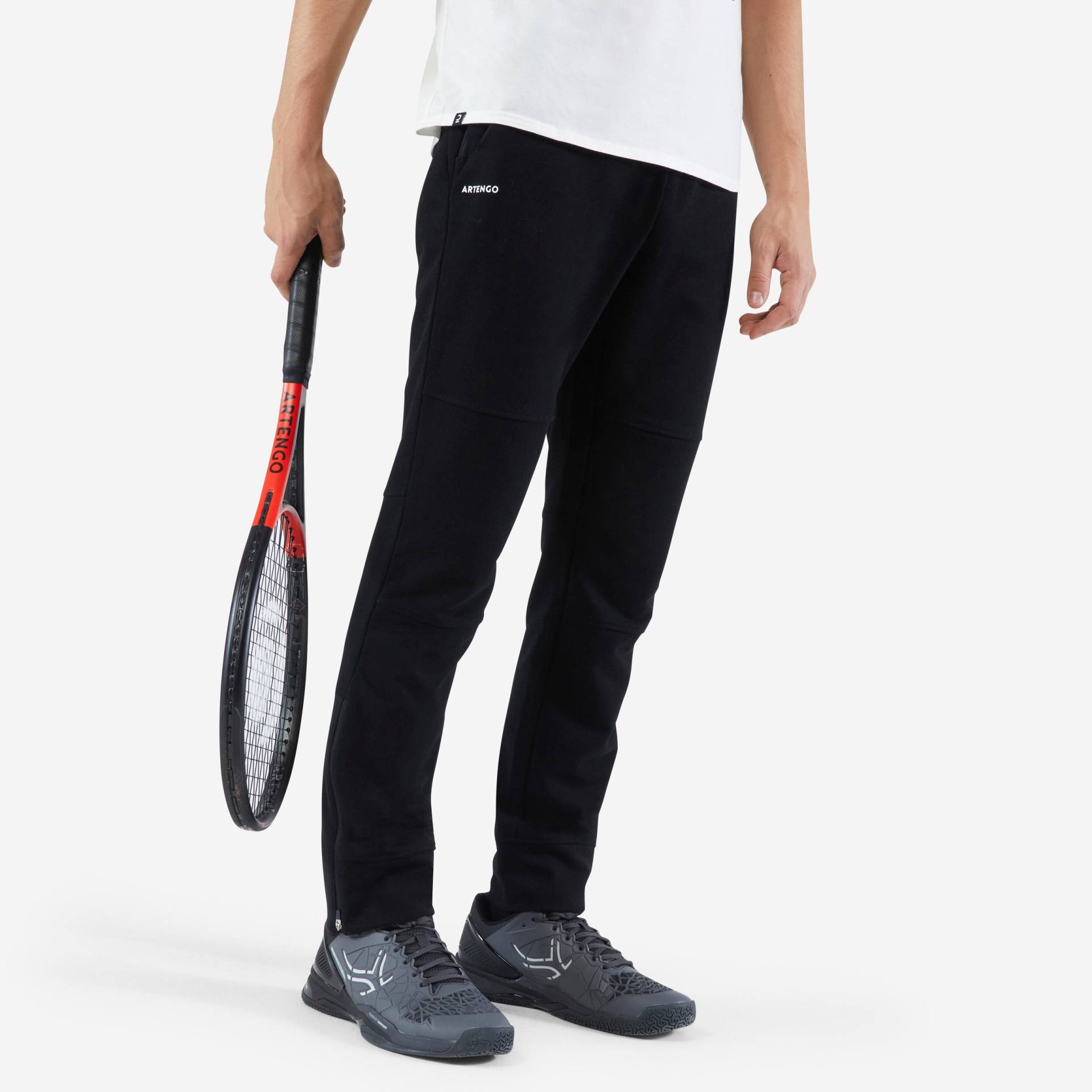 Herren Tennishose - Soft schwarz Herren Tennishose - Soft schwarz von ARTENGO