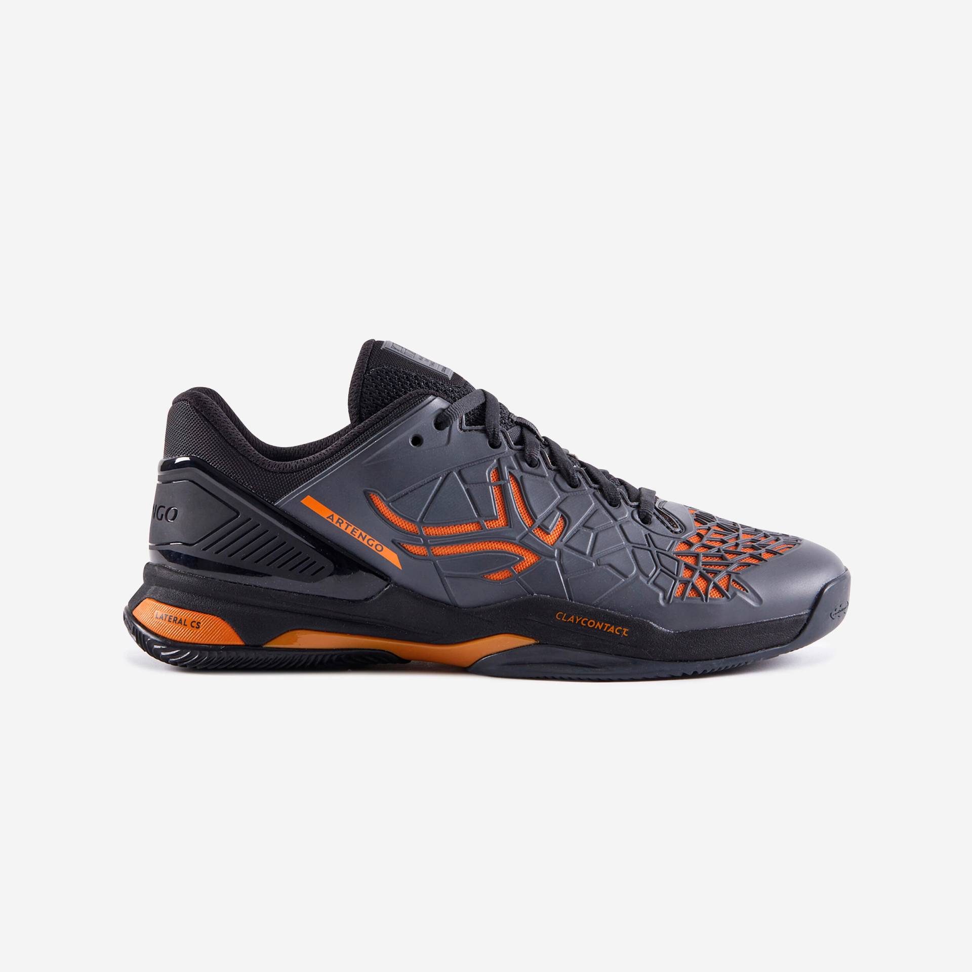 Herren Tennisschuhe Sandplatz - Strong Pro Clay grau/ocker von ARTENGO