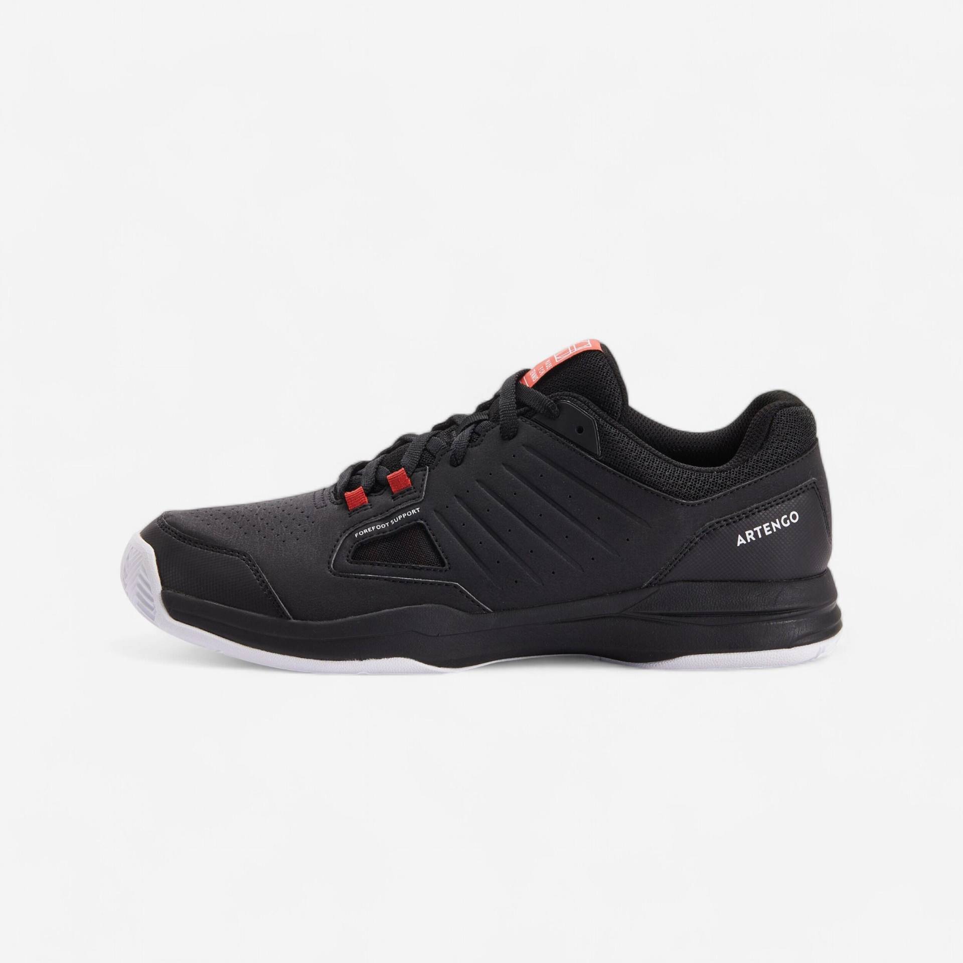 Herren Tennisschuhe Sandplatz - TS 500 schwarz/rot Herren Tennisschuhe Sandplatz - TS 500 schwarz/rot von ARTENGO