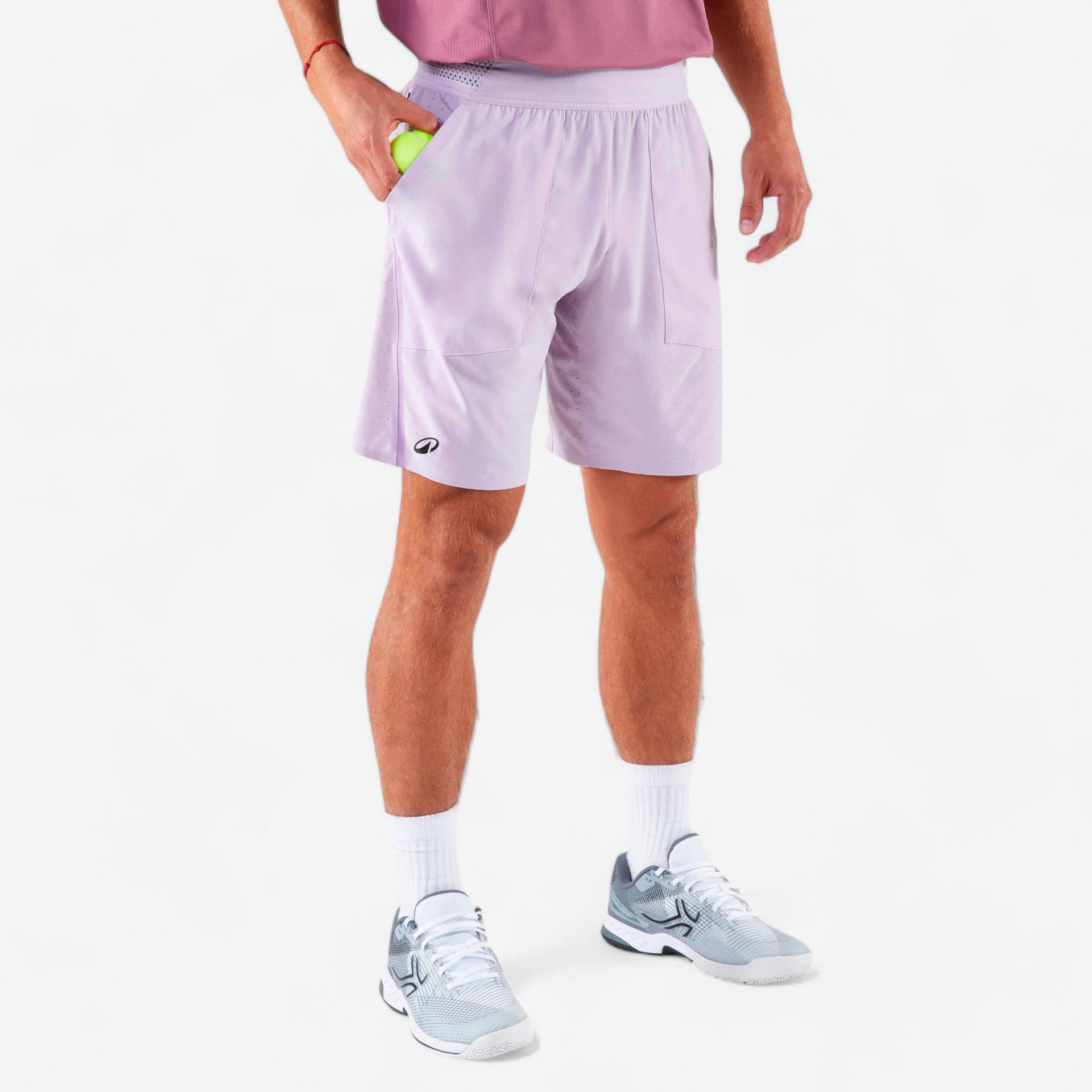 Herren Tennisshorts atmungsaktiv - Artengo Dry+ Violett Gaël Monfils Herren Tennisshorts atmungsaktiv - Artengo Dry+ Violett Gaël Monfils von ARTENGO