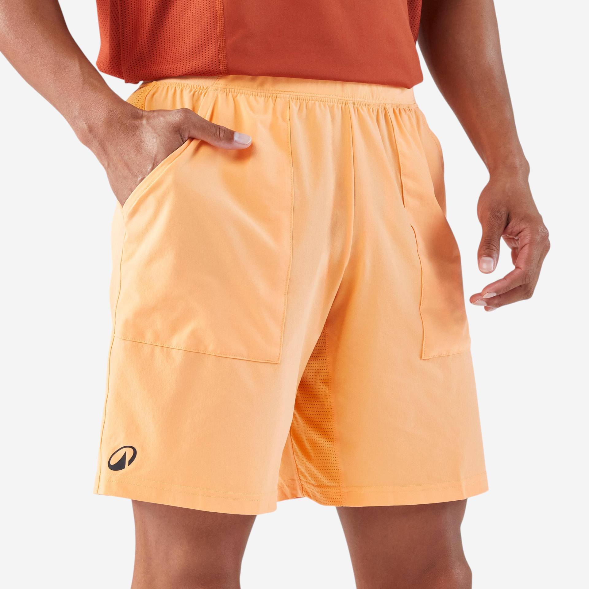 Herren Tennisshorts atmungsaktiv - Kuikma Dry orange Herren Tennisshorts atmungsaktiv - Kuikma Dry orange von KUIKMA