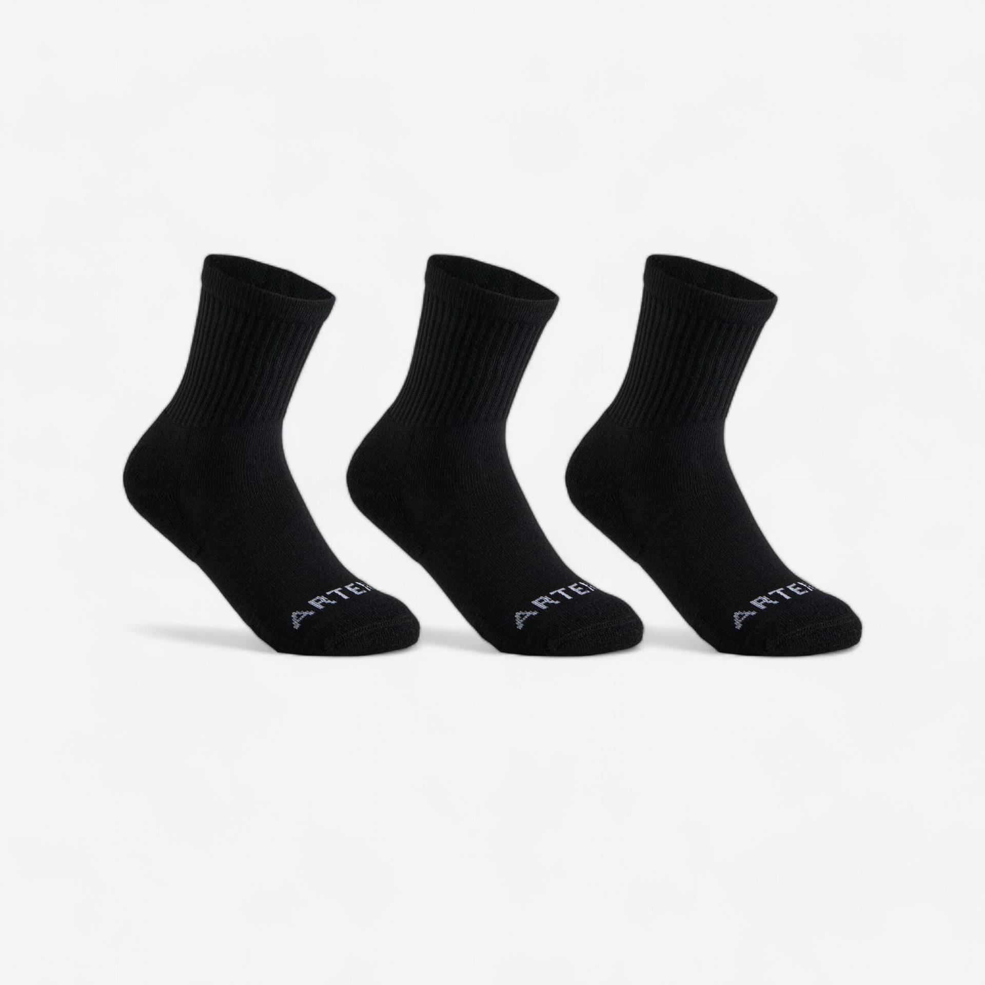Kinder Tennissocken 3er Pack ‒ RS100 schwarz Kinder Tennissocken 3er Pack ‒ RS100 schwarz von ARTENGO