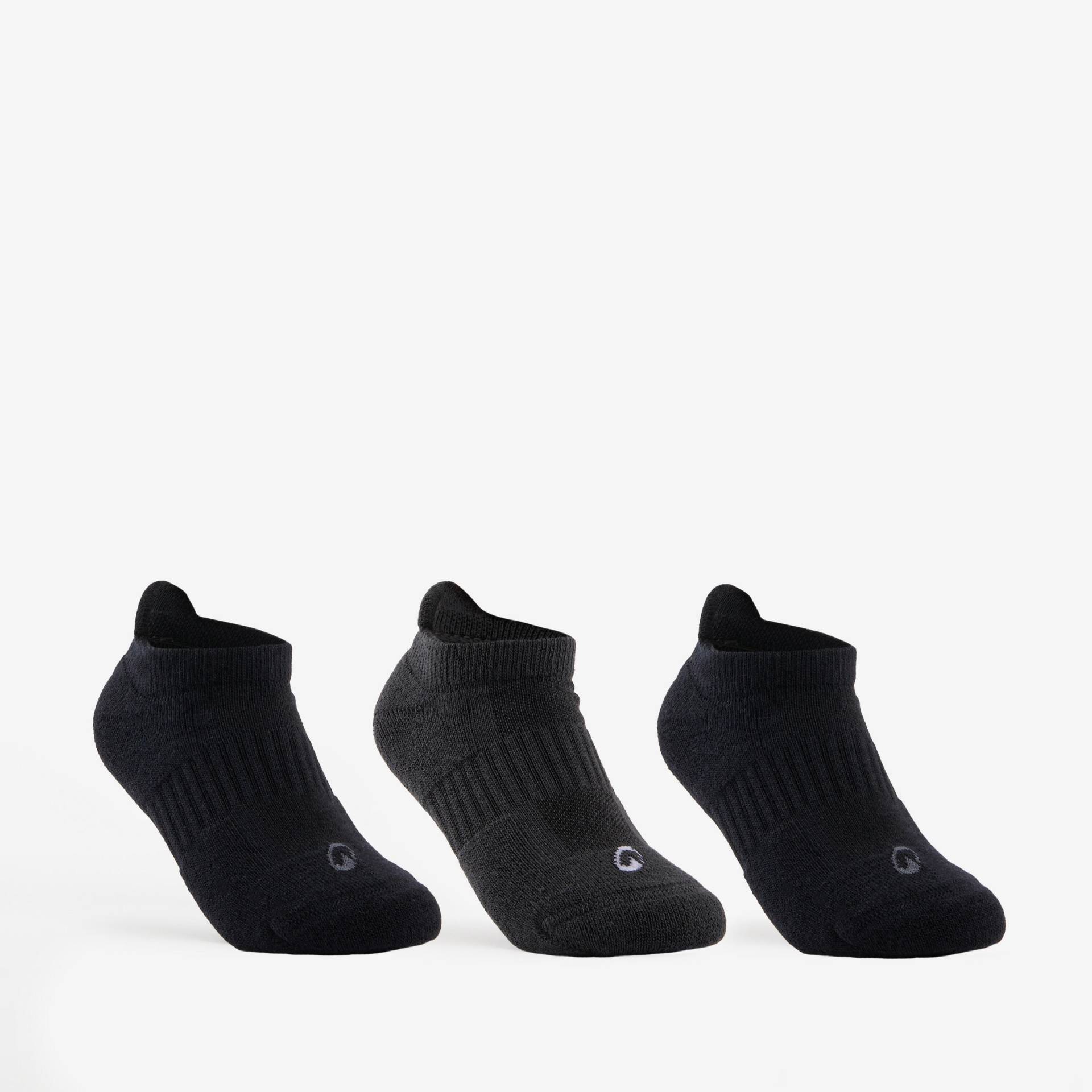 Kinder Tennissocken Low 3er-Pack - RS 500 schwarz Kinder Tennissocken Low 3er-Pack - RS 500 schwarz von Decathlon