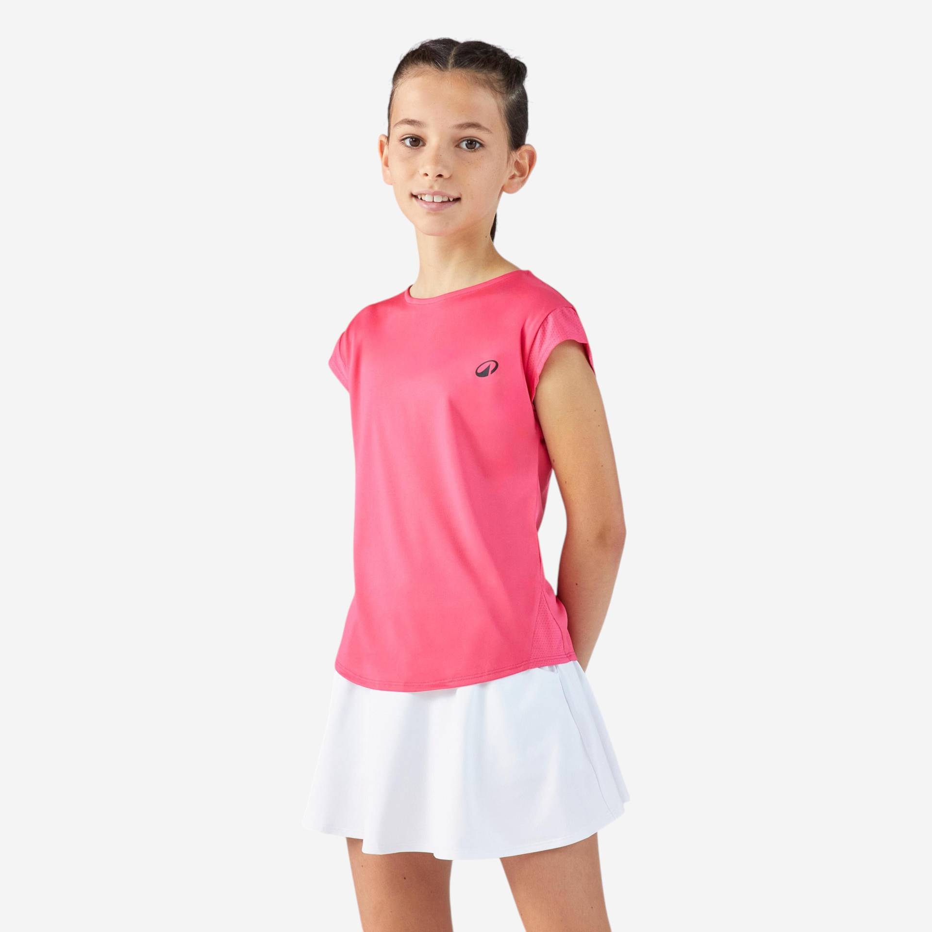 Mädchen Tennis T-Shirt - TTS Soft rosa Mädchen Tennis T-Shirt - TTS Soft rosa von ARTENGO