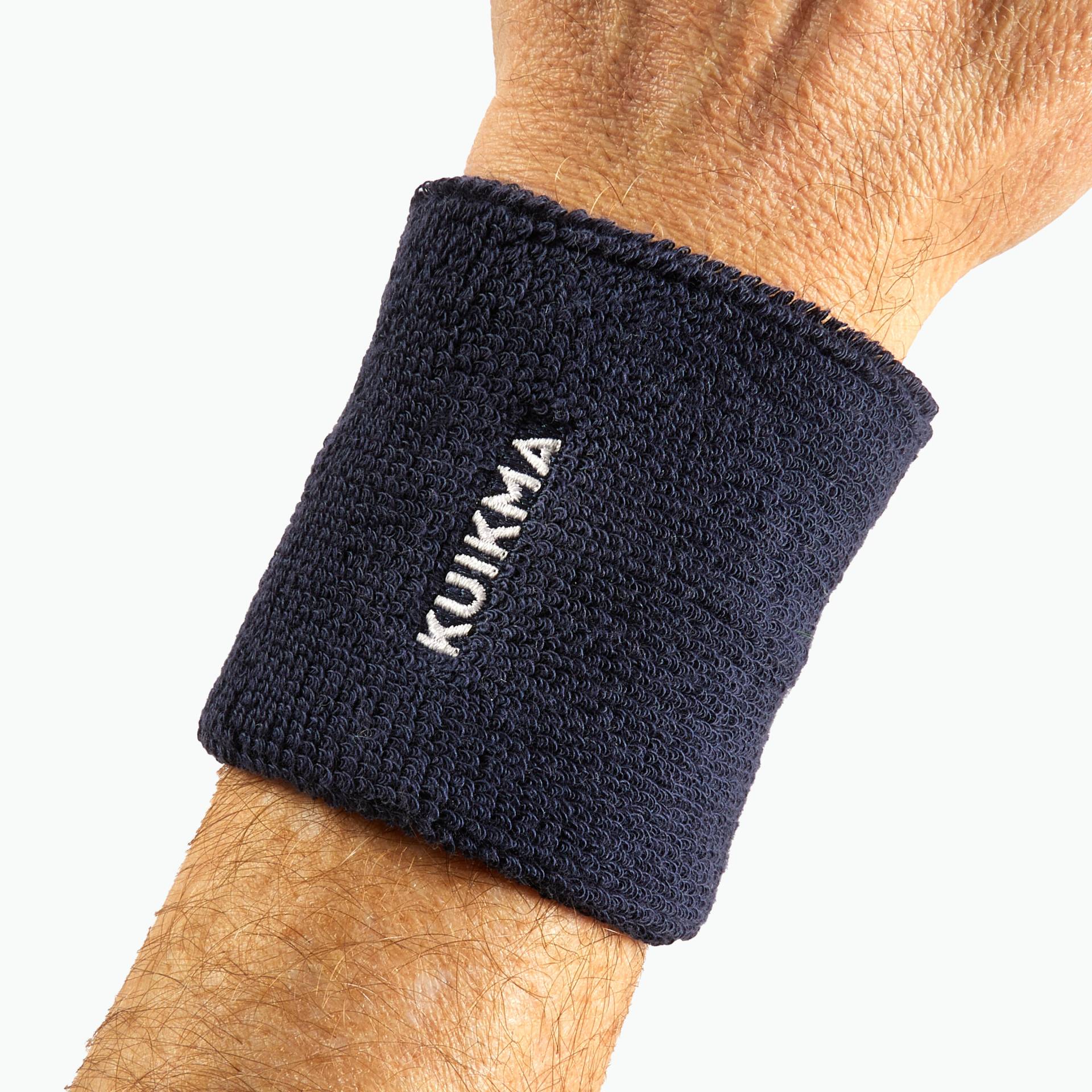 Schweißband TP 100 Tennis Handgelenk marineblau Schweißband TP 100 Tennis Handgelenk marineblau von ARTENGO