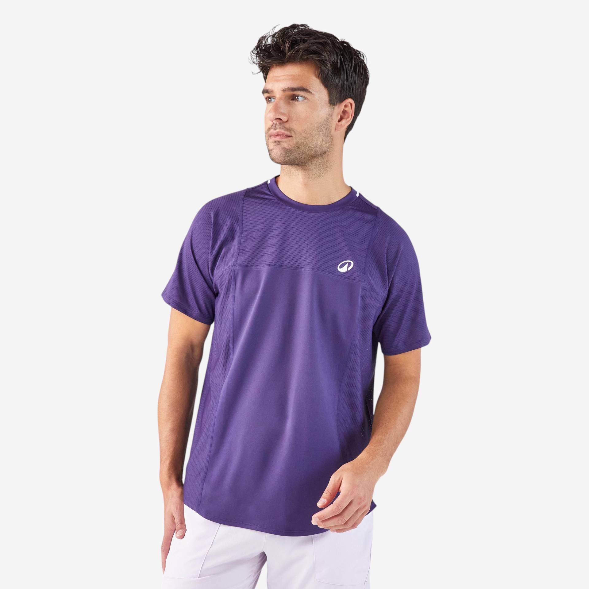 Tennis T-Shirt Herren - DRY Gaël Monfils lila Tennis T-Shirt Herren - DRY Gaël Monfils lila von KUIKMA