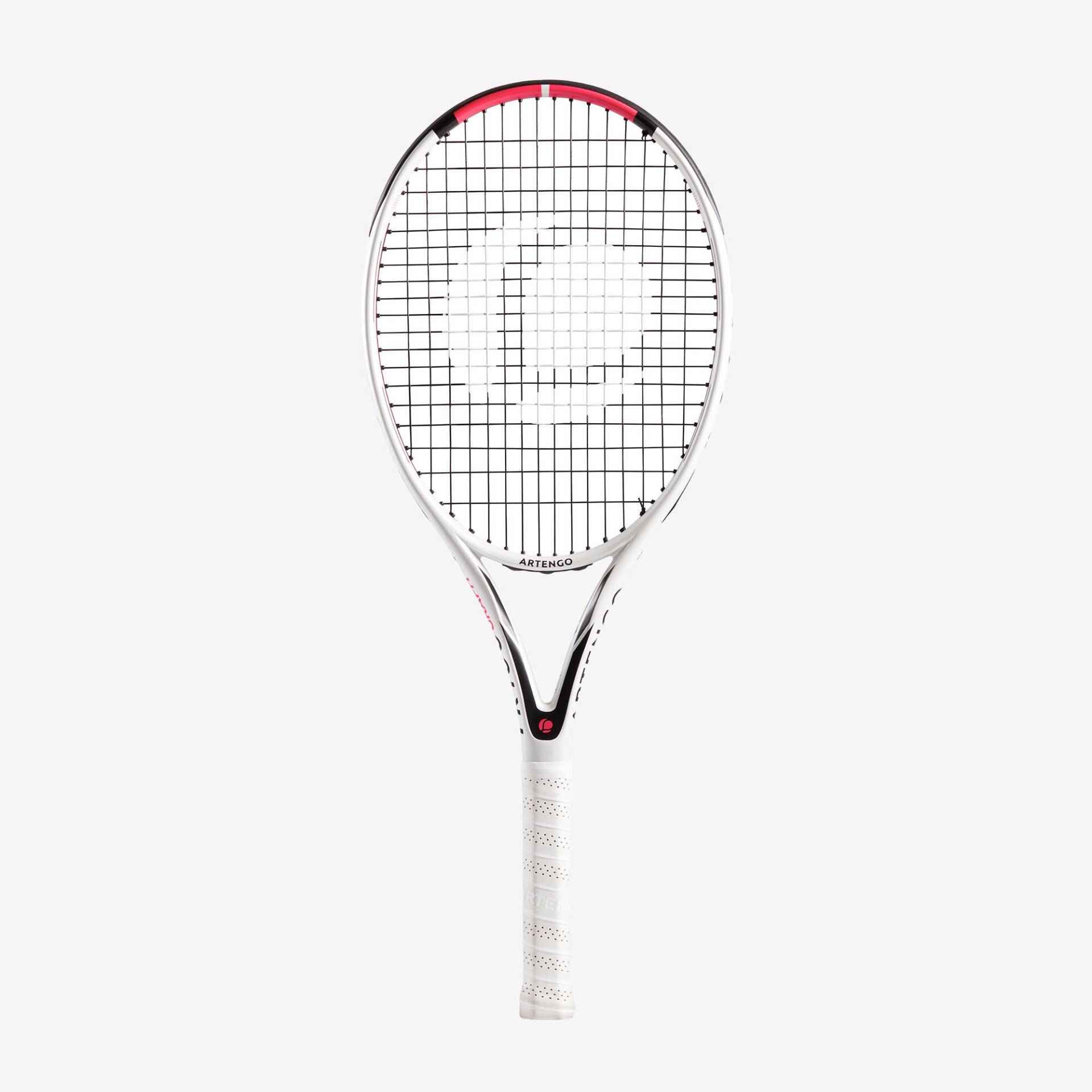 Tennisschläger TR160 Graph Erwachsene besaitet weiß von ARTENGO