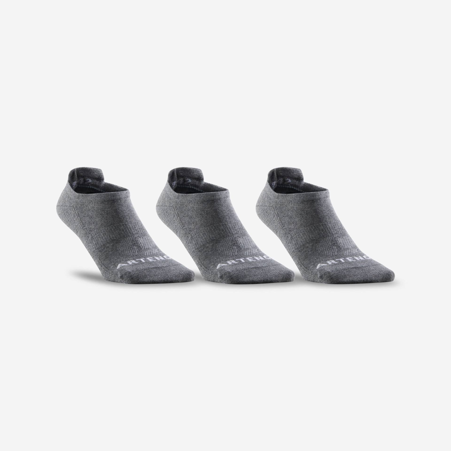 Tennissocken Low 3er-Pack - RS 160 grau von ARTENGO