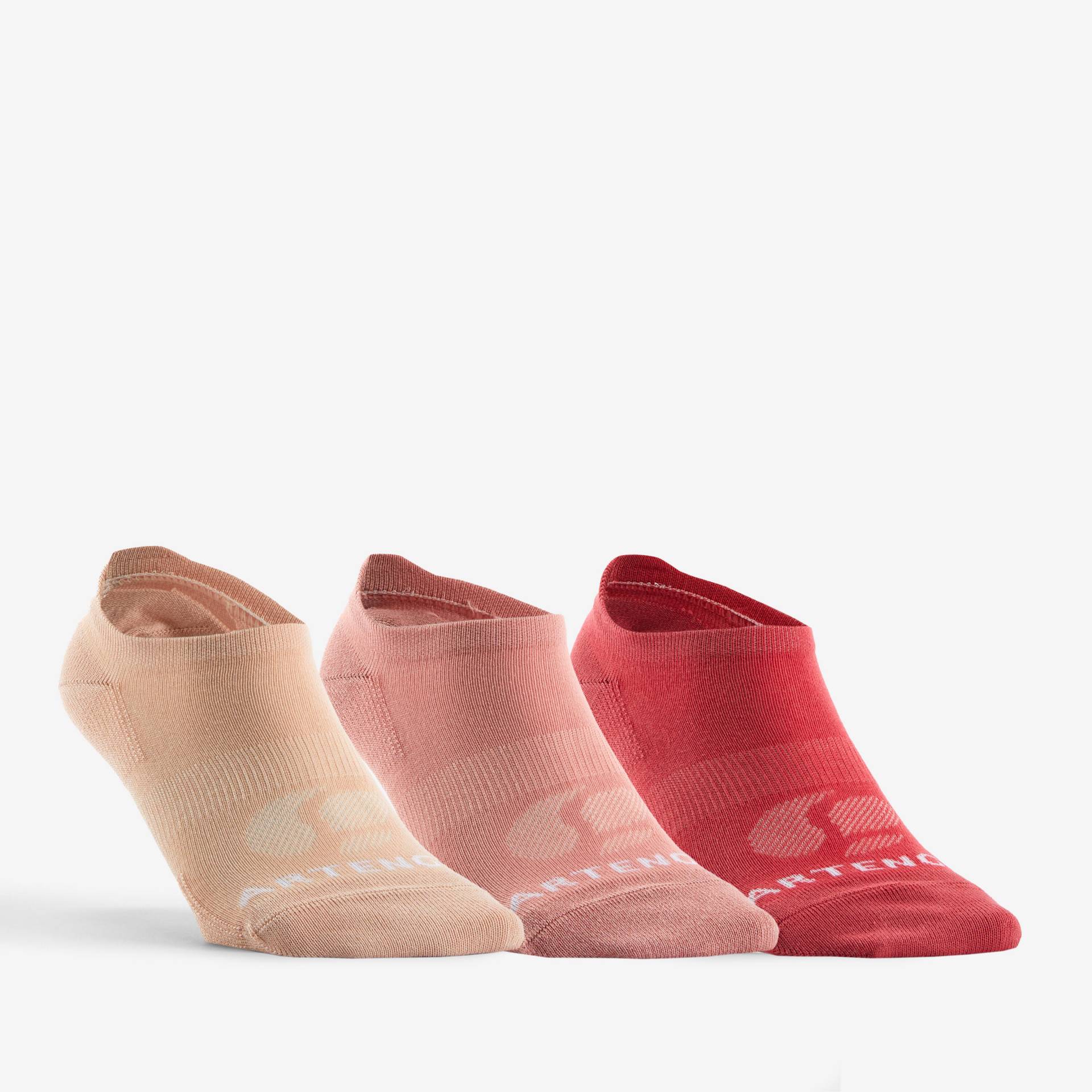 Tennissocken Low 3er Pack - RS160 rosa Tennissocken Low 3er Pack - RS160 rosa von ARTENGO