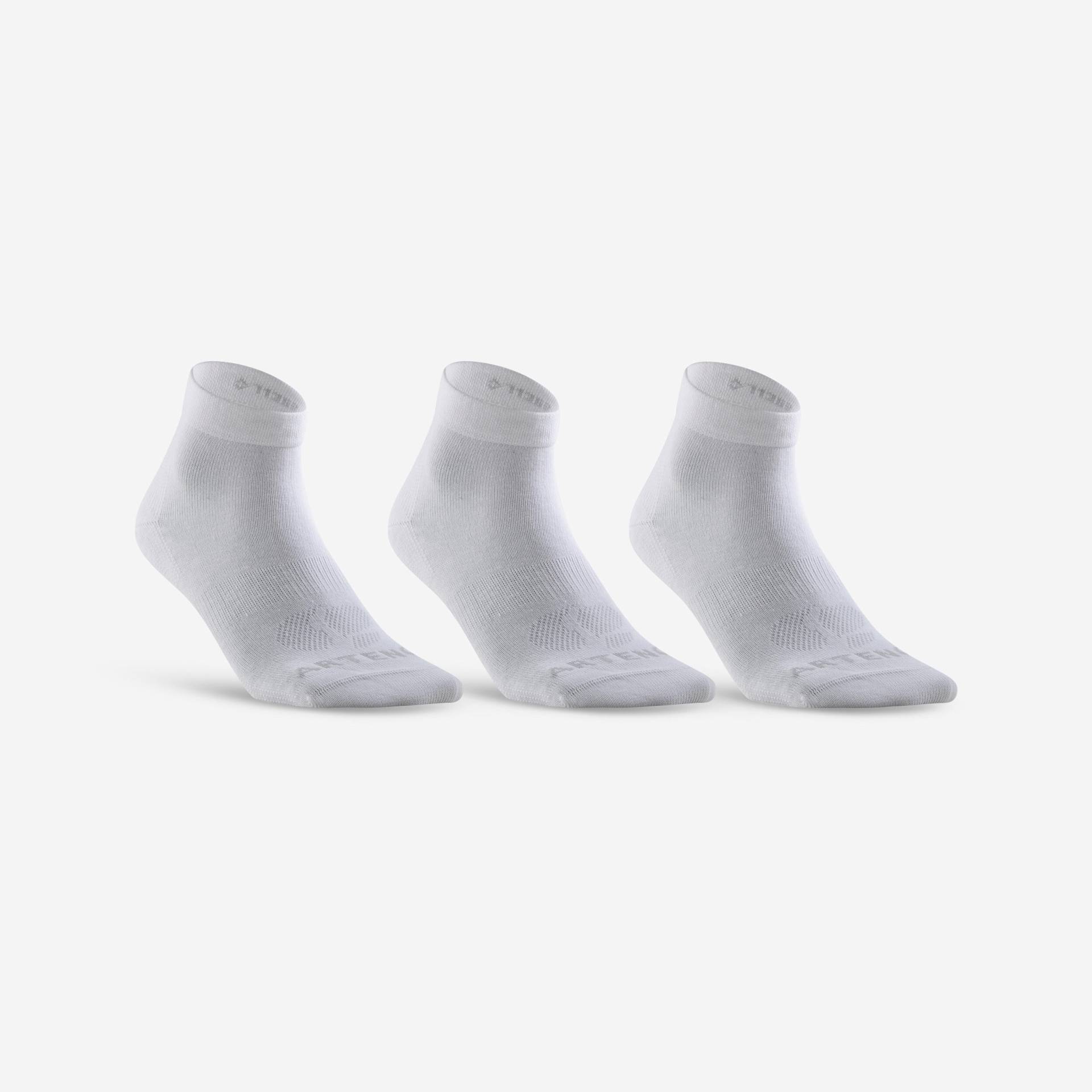 Tennissocken RS 160 Mid 3er-Pack weiss Tennissocken RS 160 Mid 3er-Pack weiss von ARTENGO